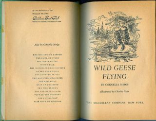 1957 Wild Geese Flying by Cornelia Meigs ChildrenS