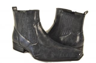 New Mens Sz 13 Blue Antonio Zengara Dress Smart Fashion Shoes Boots