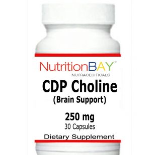 Bottles CDP Choline Brain Memory Support 250 MG 30 Capsules