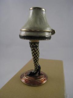 Collectible Leg Lamp Christmas Story Trinket Box 2011 Keepsake