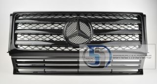 Mercedes G Class W463 Grille Grill G500 G55 90 08 AMG All Black