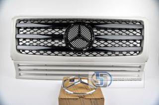 Mercedes G Class W463 Grille Grill G500 G55 90 08 AMG Unpainted Primed