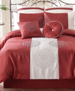 Liana 8 Piece Queen Comforter Set   Bed in a Bag   Bed & Bath