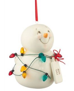 Department 56 Christmas Ornament, Snowpinions Get Lit Snowman