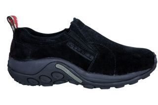 Merrell Womens Shoes Jungle Black Suede Slip on J60826 Sz 6 5 M
