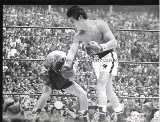 Ricardo Pajarito Moreno Mexican Boxer vs Me Photo 1956