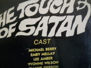 THE TOUCH OF SATAN ~ SUPER RARE BIG CLAMSHELL KING OF VIDEO ~ EXORCISM