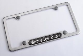 Mercedes Benz Accessories License Plate Frame
