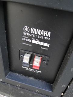 Vintage Yamaha Speaker Set NS 1000 Monitor Speaker Set NS 1000M Sub