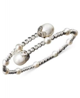 Pearl Bracelet, Sterling Silver Cultured Freshwater Pearl (4 1/2 9mm