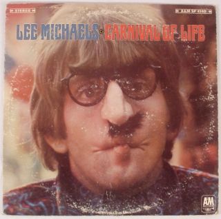 Lee Michaels Carnival of Life 1968 Debut LP A M SP 4140