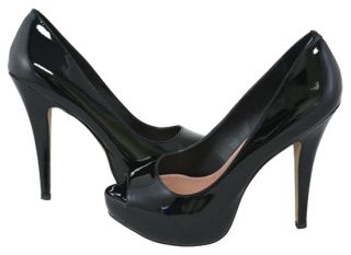 Vince Camuto Milesy 2 Smooth Patent Leather Platform Pumps Shoes 9 New