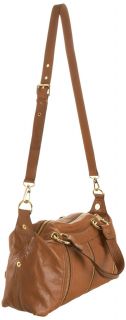 Michael Kors Moxley Large Satchel Brown Luggage BNWT