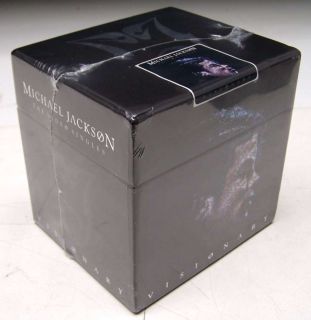 Michael Jackson Visionary Boxset 20 DualDisc CDs DVDs N° 043779 Mint