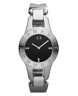 Armani Exchange Watch, Womens Rose Gold Tone Stainless Steel