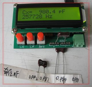 LC Meter Inductance Capacitance High Precision Meter USD Cable DC 5V