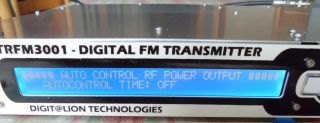 DTRFM3001 30W RF Broadcast FM Transmitter 87 5 108MHz New