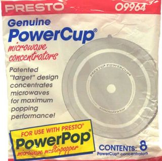 Presto Genuine Powercup Microwave Popcorn Popper Concentrators 16 Pack