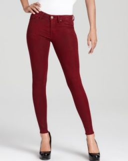 Hudson Jeans New Nico Red Mid Rise Faux Front Pockets Jeggings 26 BHFO