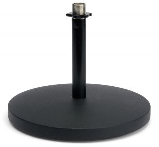 Desktop 5 Mic Stand with Weighted Metal Base for Microphones, NEW