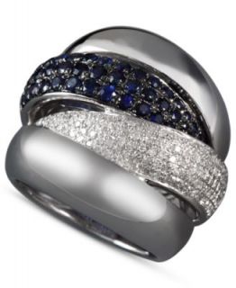 EFFY Collection Sterling Silver Ring, Sapphire (1 1/3 ct. t.w.) and