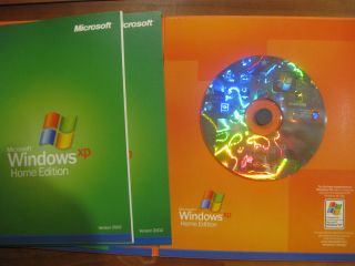 Microsoft Windows XP Home Edition Full Install Retail Version