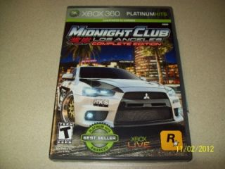 Midnight Club Los Angeles Complete Edition Platinum Hits Xbox 360 Free