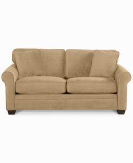 Remo Fabric Velvet Sofa Bed, Full Sleeper 78W x 38D x 31H