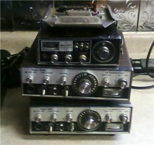 Vintage CB Radios Midland  SSB Roadtalker Sharp Plus Mics Power