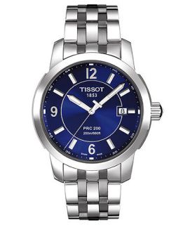 Tissot Watch, Mens Swiss PRC 200 Stainless Steel Bracelet