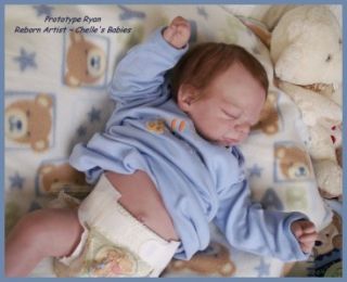 Baby Doll Ryan Michelle Fagan Reborn Vinyl Supplies Kit