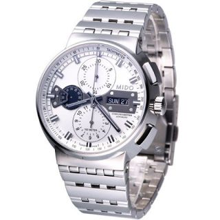 Mido All Dial Mechanical Automatic Chronometer Swiss Watch White
