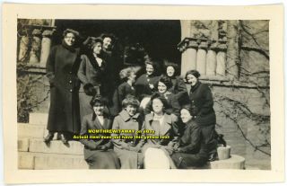 1913 Photo Girls Young Women Millersville University Biemesderfer
