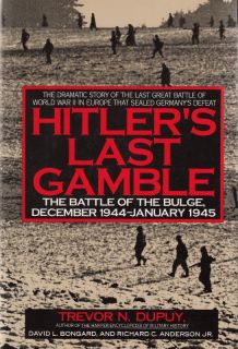 Gamble Battle of The Bulge 1944 1945 WW2 Military History Book