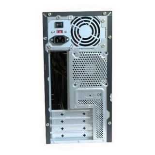 Foxconn 83 12393 Micro ATX Tower Computer Case with 350W Power Supply