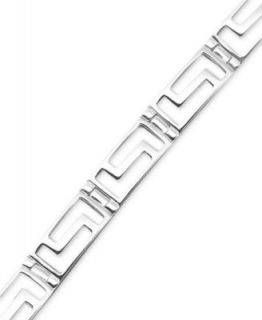 Giani Bernini Sterling Silver Greek Key Bracelet
