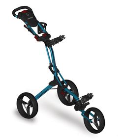 New Bag Boy Golf Mini GT 3 Wheel Golf Push Pull Cart Blue Trolley