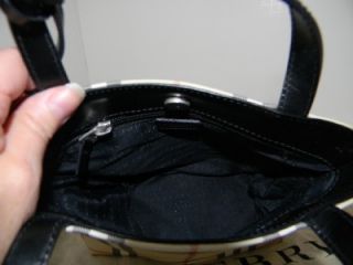 Mini Nova Check Burberry purse. New without the tags. Coated canvas