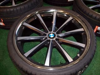 22 BMW 7 Series Wheels and Tires Package for F01 F02 2009 7 740 750