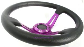 auction is for A brand new 350mm Drifting Steering wheels in Purple