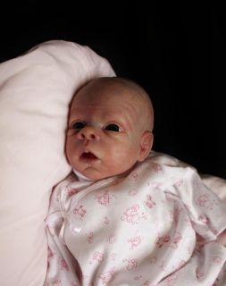 Reborn Preemie Baby Millie by Alicia Toner New Release Glass Eyes