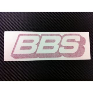 BBs Rim Racing Decal Sticker New Red