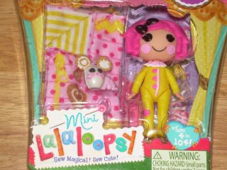 Mini Lalaloopsy Sew Sleepy CRUMBS SUGAR COOKIE Series 8 Doll #7 w