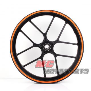 Orange Rim Sticker Decal Wheels 17 for Honda CBR 600 F2 F3 F4 F4i 900