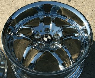 RVM 540 18 Chrome Rims Wheels BMW E38 E65 7 Series 18 x 8 0 9 0 5H 20