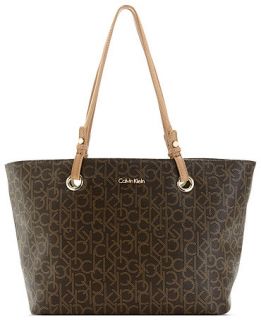 Calvin Klein Handbag, Key Item Monogram Tote   Handbags & Accessories