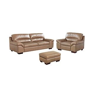 Govanni Leather Living Room Furniture Sets & Pieces   furniture   
