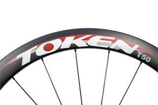 Token T50 Carbon Fiber 50mm Tiramic Tubular Wheelset Shimano SRAM Red