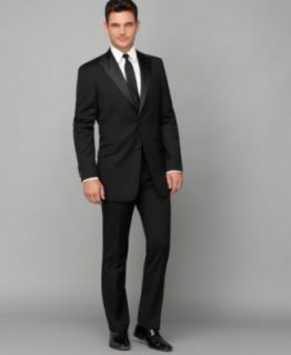 Tommy Hilfiger Suit Separates, Black Tuxedo Slim Fit   Mens Suits