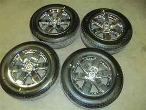 09 10 11 Nissan Armada 20x8 Chrome Wheels Rims Tires